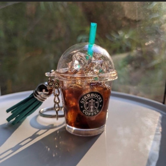Starbucks Inspired Tumbler Keychain Handmade New - Picture 12 of 12
